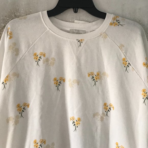 Lucky Brand Floral Sweatshirt (NWT) - Picture 4 of 15